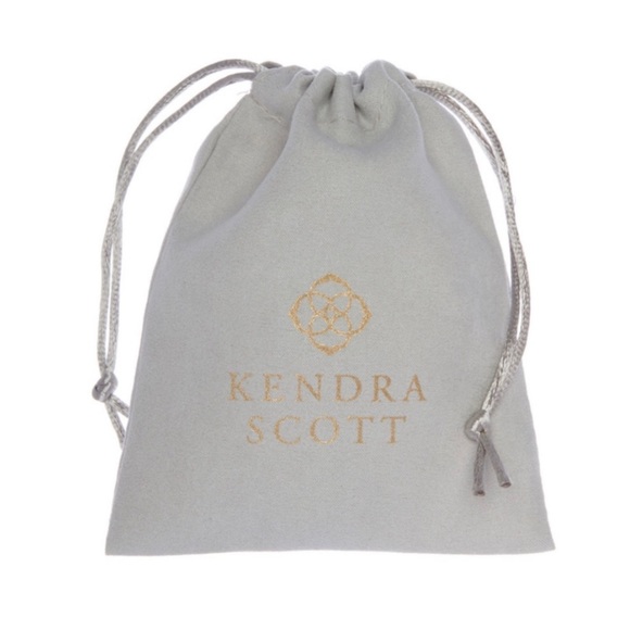 KENDRA SCOTT • Silver Abalone Shell Alex Earrings - Picture 3 of 4